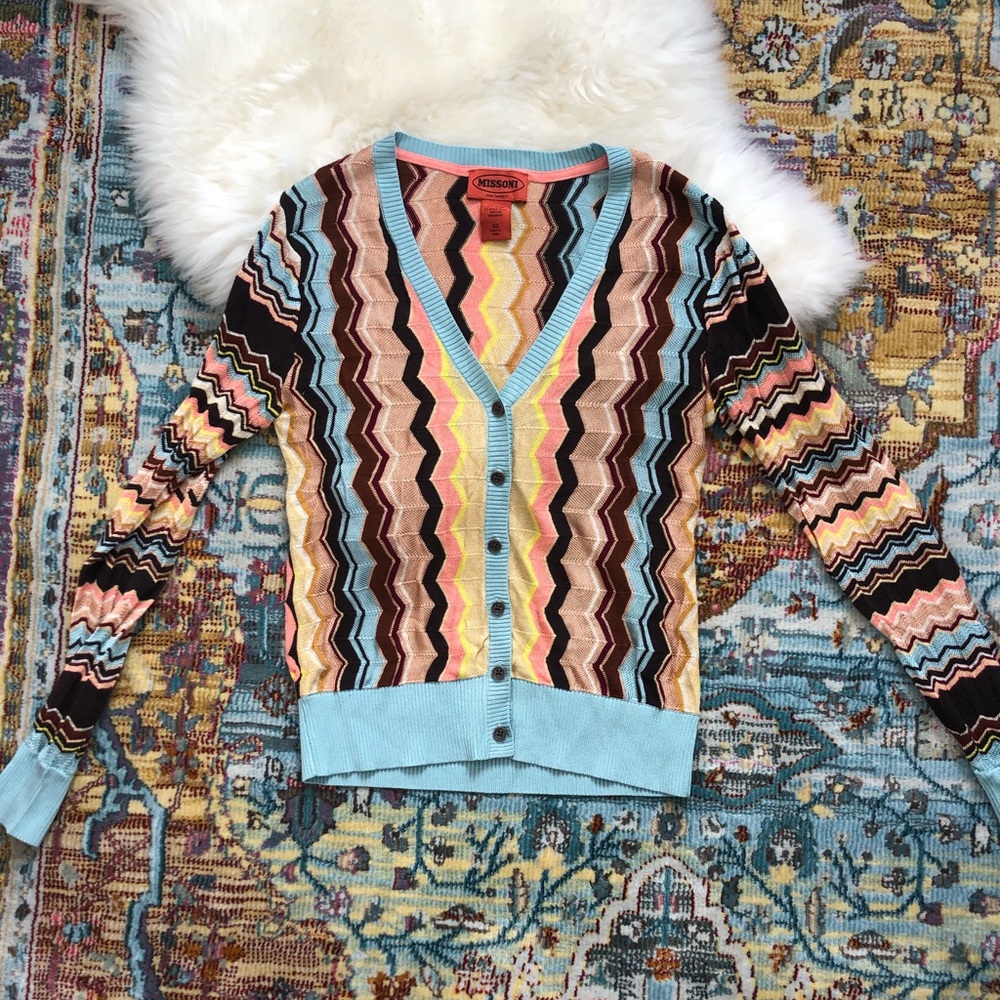 Missoni For Target NWOT Button Up Cardigan Swrater